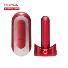 텐가 플립 제로 레드&워머 세트